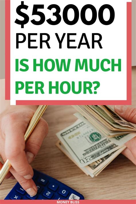 how much is 53000 a year per hour|what is 53k an hour.